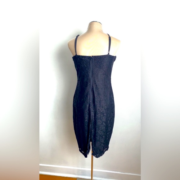 Black Lace Dress - Picture 3 of 4